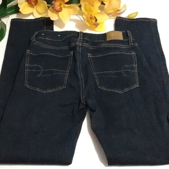 AMERICAN EAGLE HI-RISE SKINNY SUPER STRETCH JEANS - Picture 7 of 11